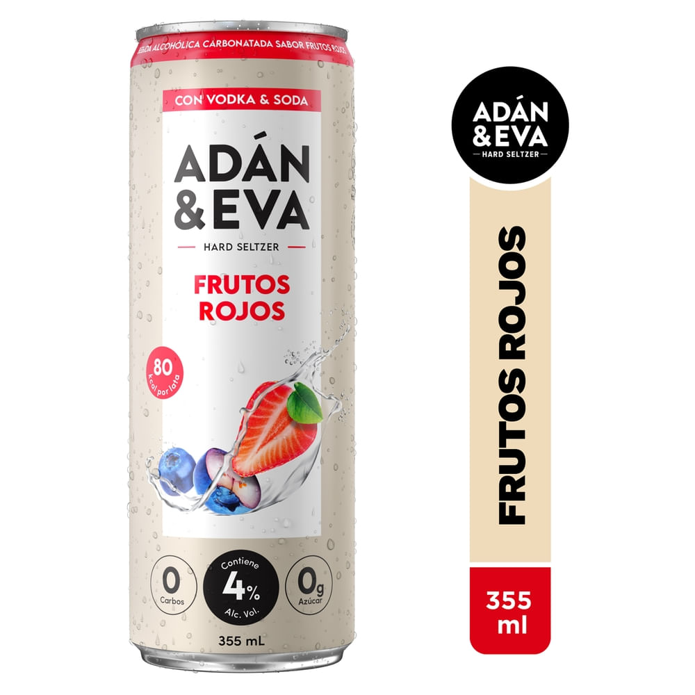 Cooler Frutos Rojos Adan & Eva Lata