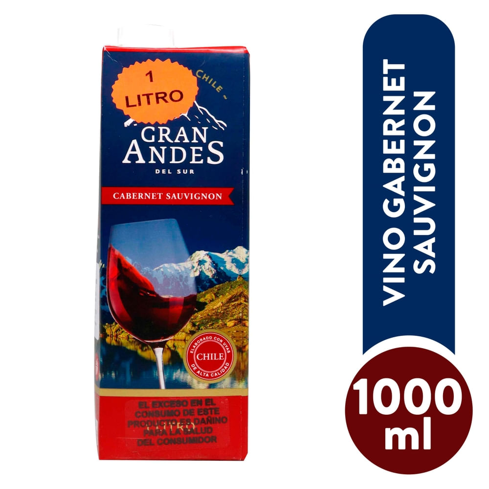 Vino Cabernet Sauvignon Gran Andes
