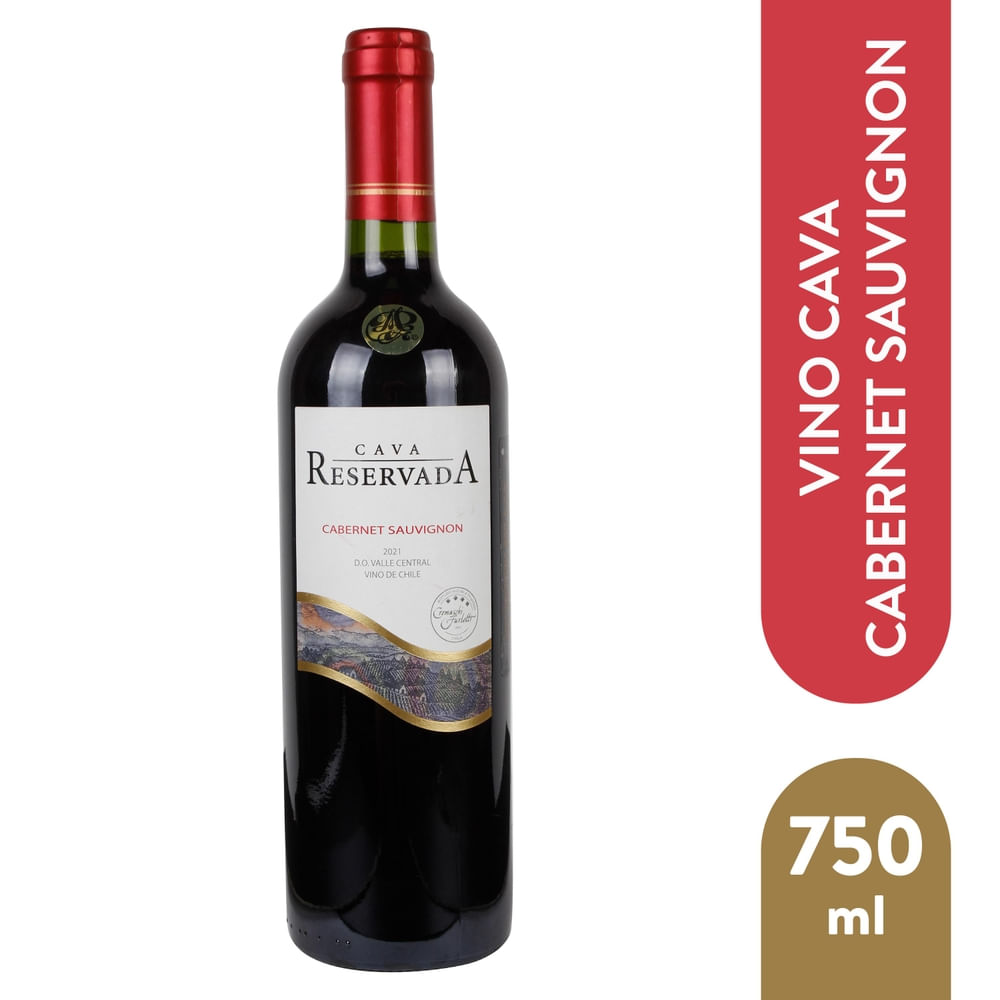 Vino Cabernet Sauvignon Cava Reservada