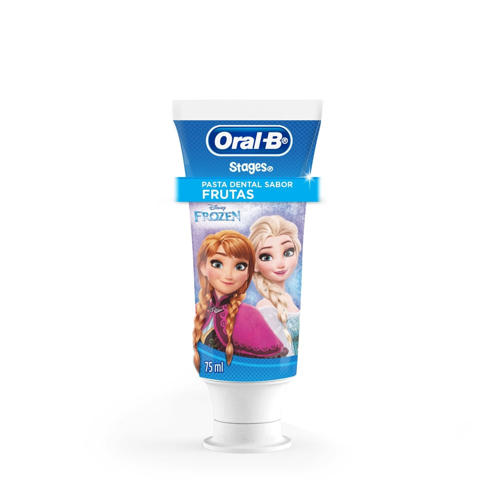 Pasta Dental Oral-B Stages Infantil Frozen Spiderman - 75 ml