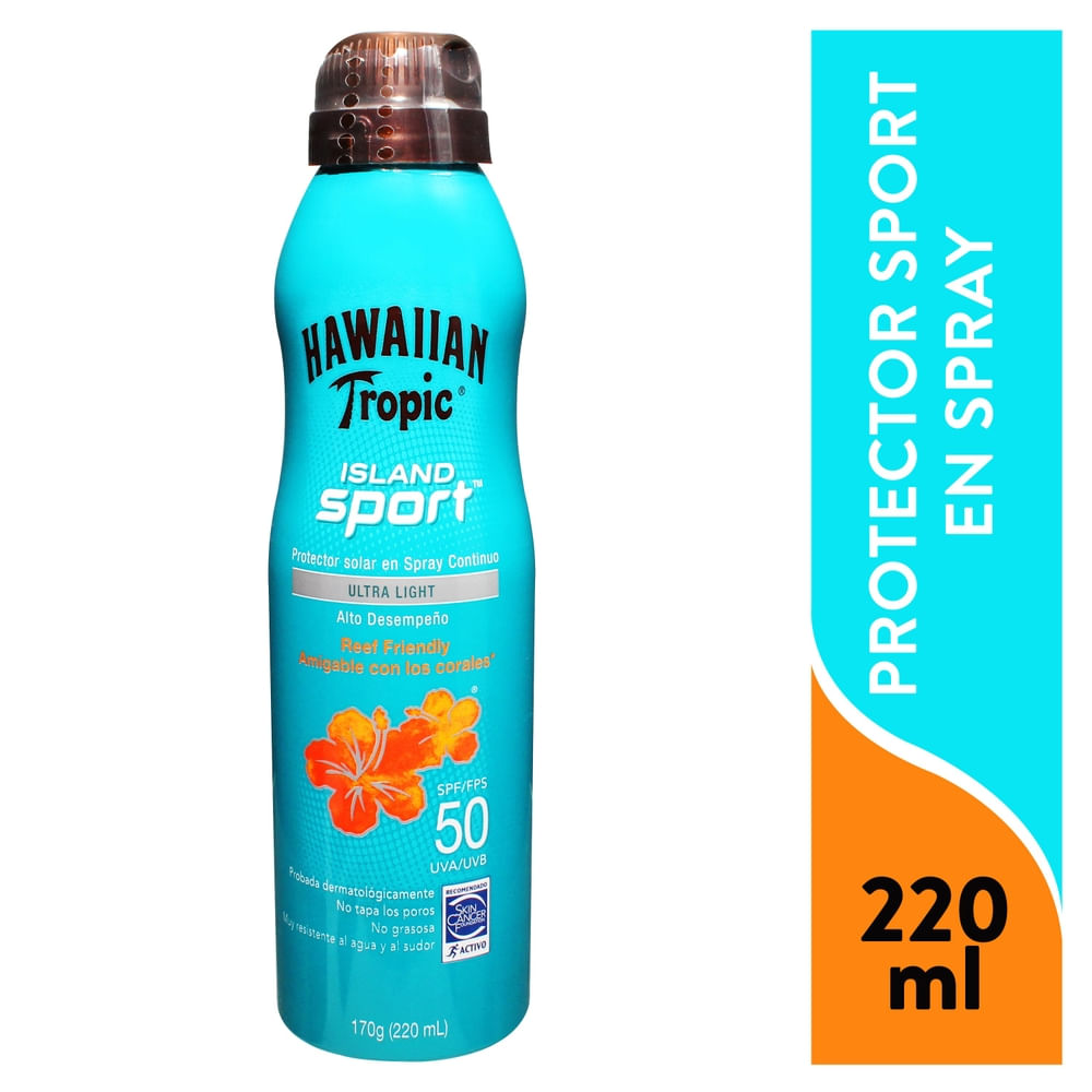 Protector solar Hawaiian Tropic island sport FPS 50 - 170 ml
