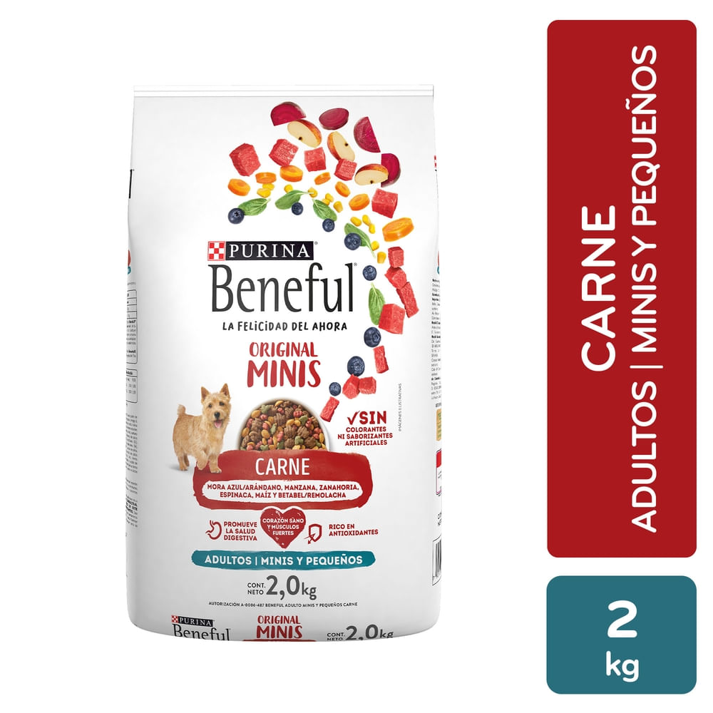 Alimento Perro Minis Carne Beneful