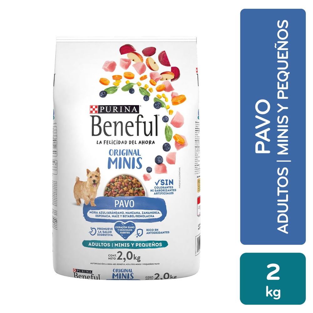 Alimento Perro Pequeño Pavo Beneful