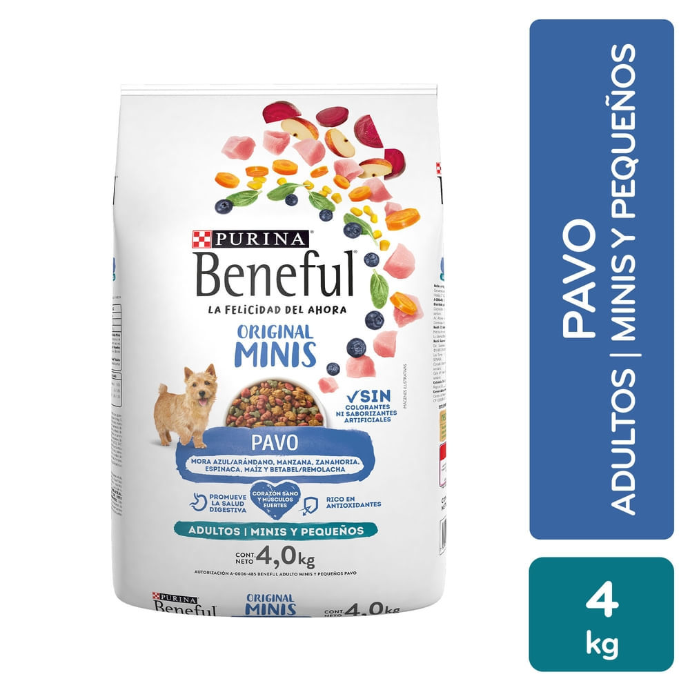 Alimento Perro Pequeño Pavo Beneful