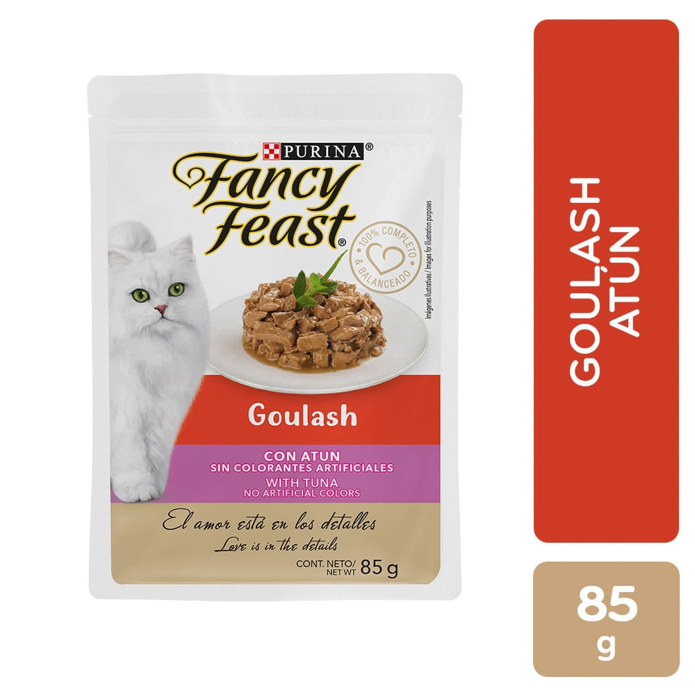 Alimento Gato Goulash Atún Fancy Feast