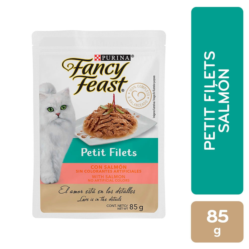 Alimento Gato Petit Filets Salmon Fancy Feast