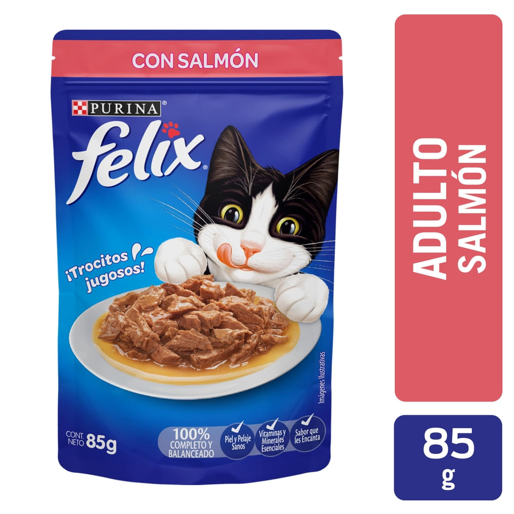 Alimento Gato Salmón Felix