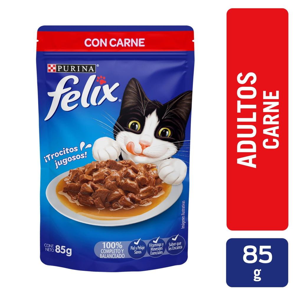 Alimento Gato Carne Felix