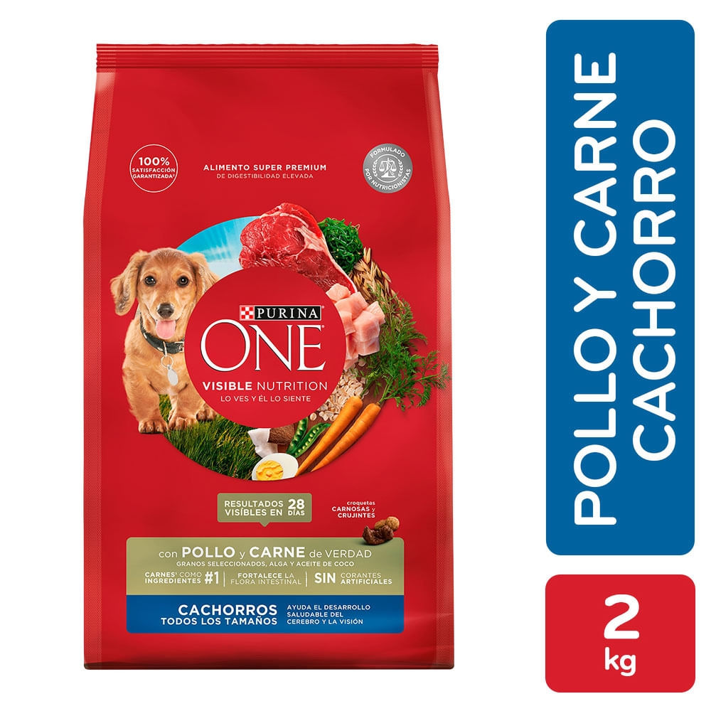 Alimento Perro Cachorro Pollo Y Carne One