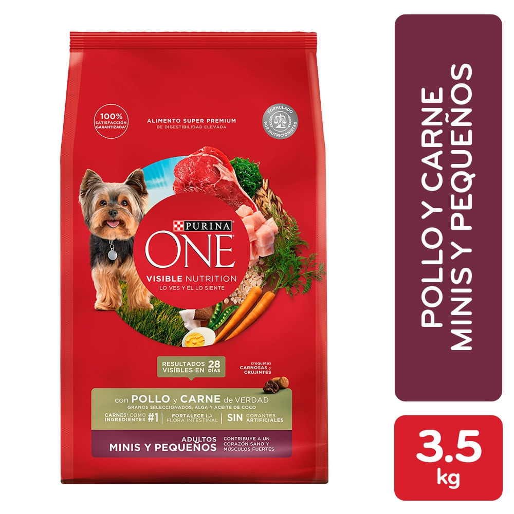 Alimento Perro Pequeño Pollo Y Carne One