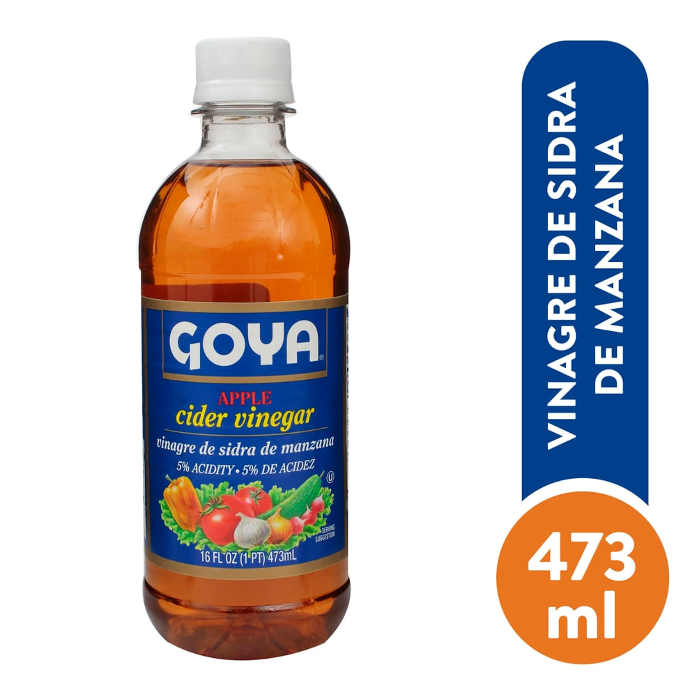 Vinagre Goya cidra de manzana - 473 ml