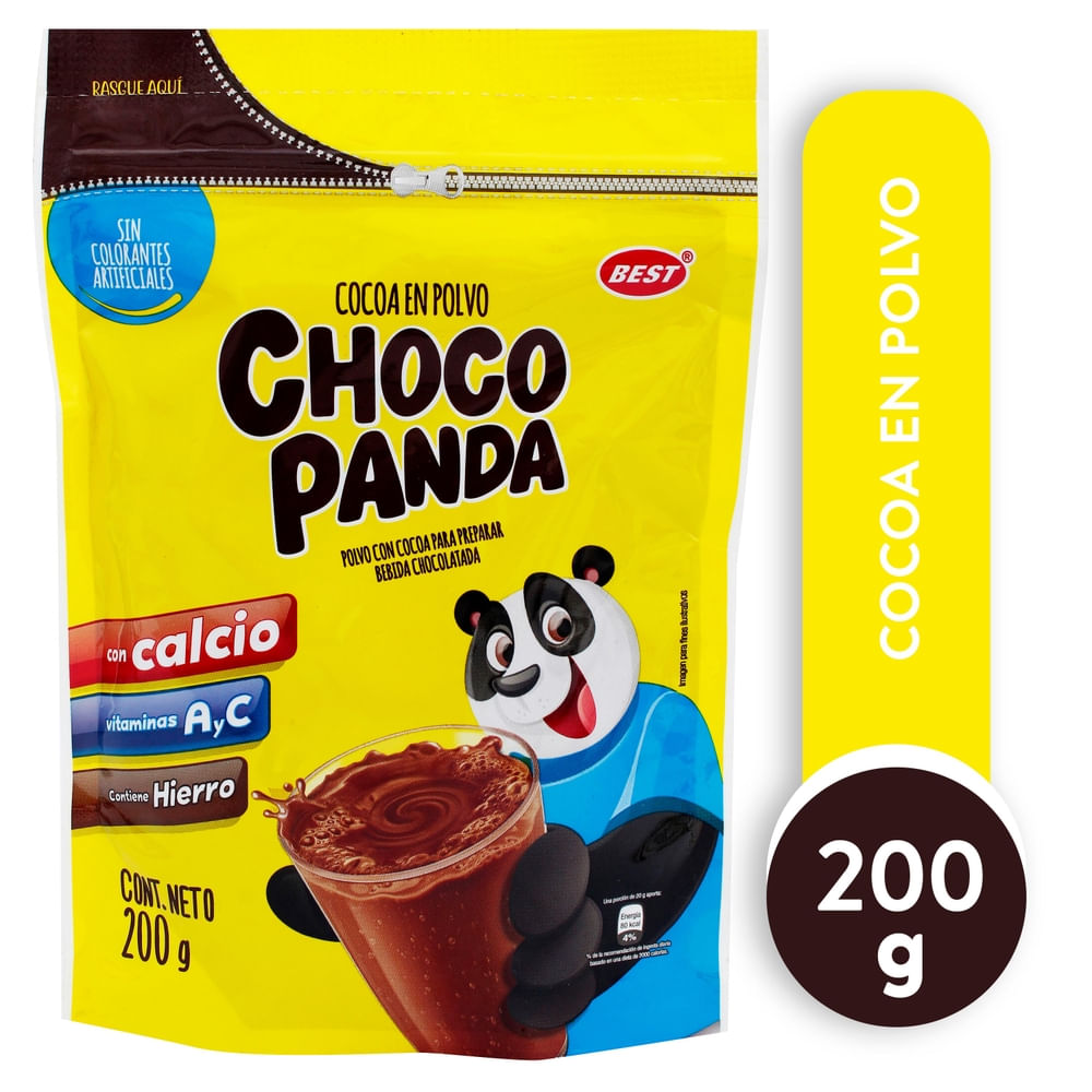 Cocoa Polvo Choco Panda Doypack