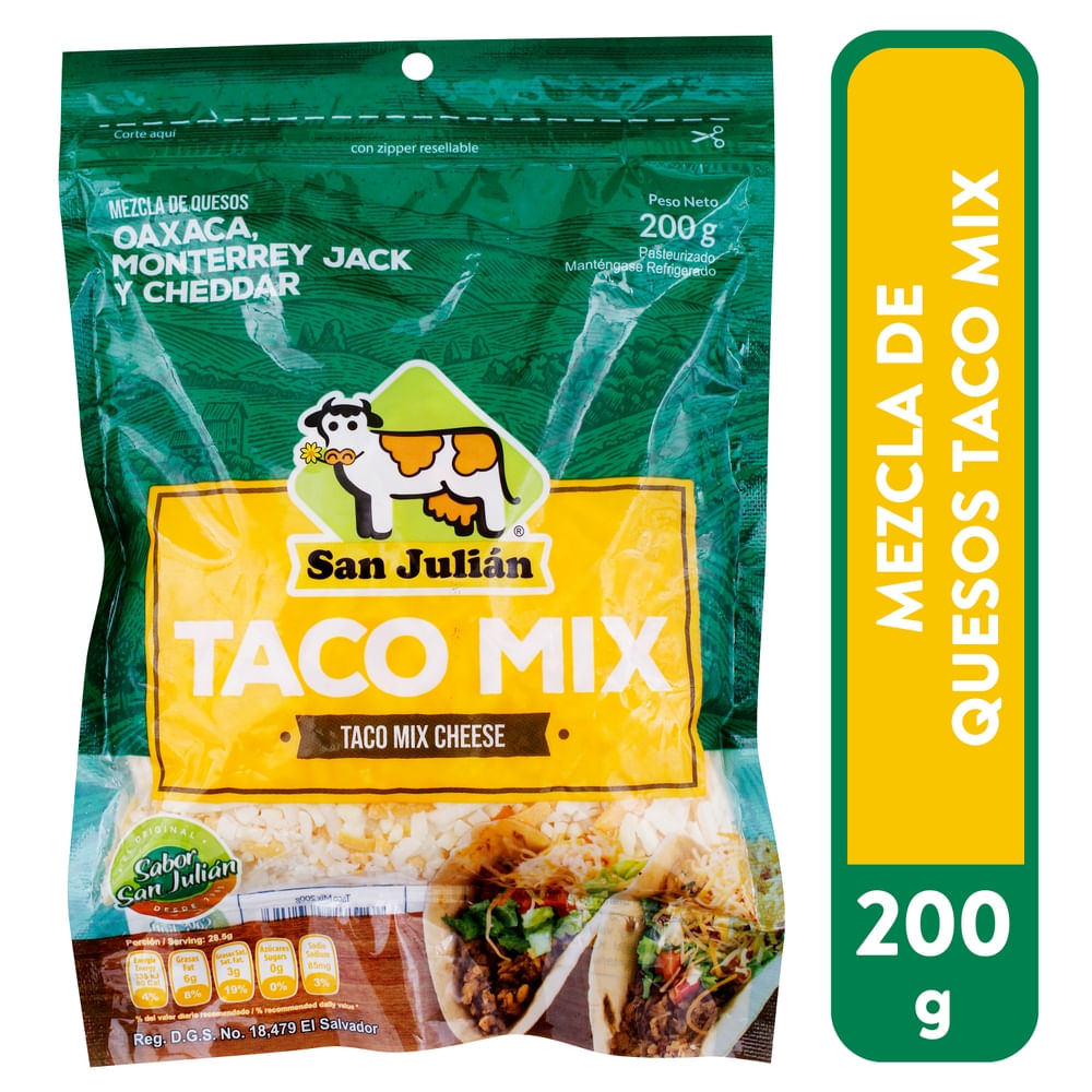 Queso San Julian Taco Mix - 200 g