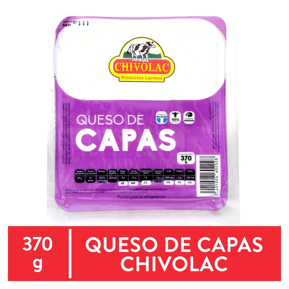 Queso Chivolac De Capas - 400 g