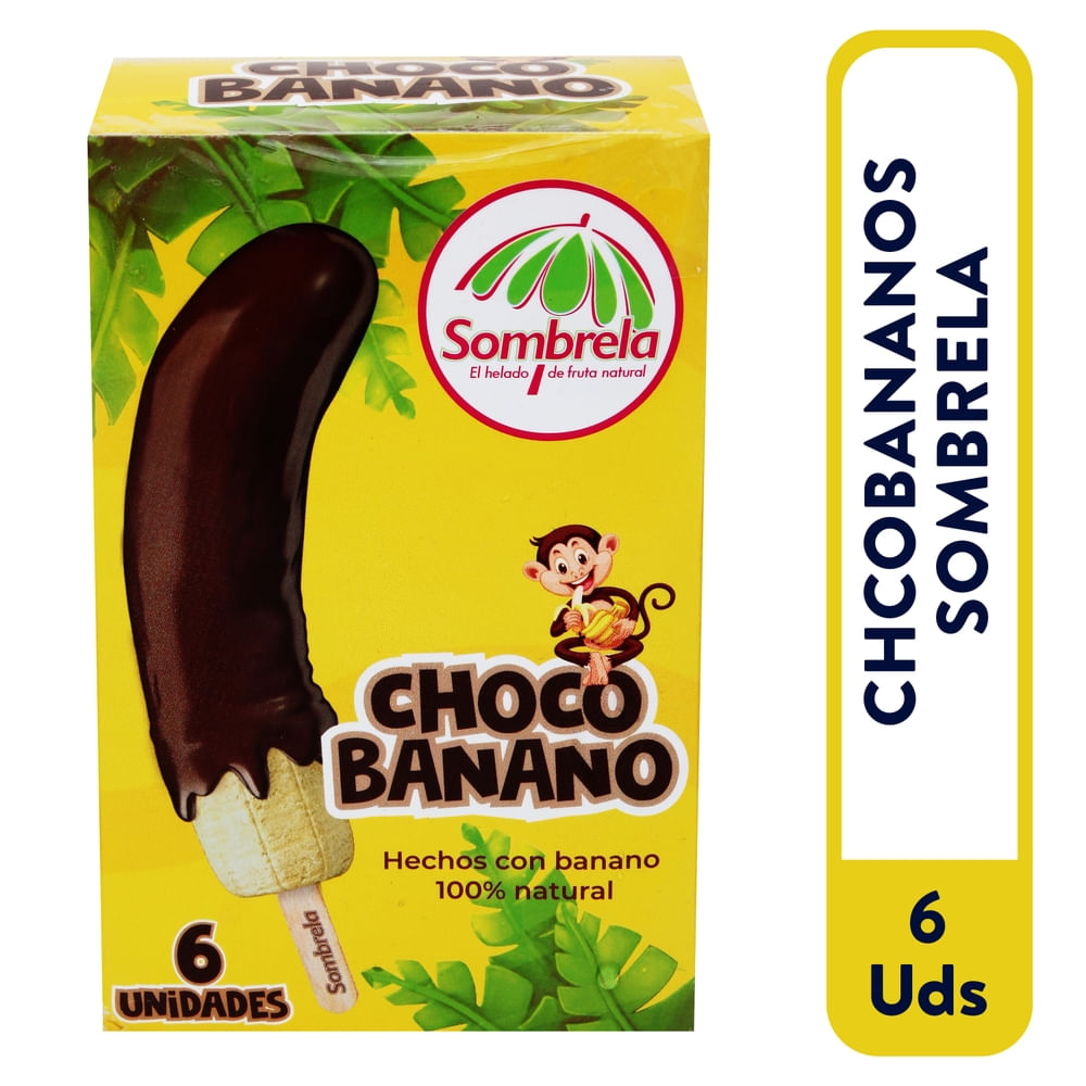 Chocobananos Sombrela