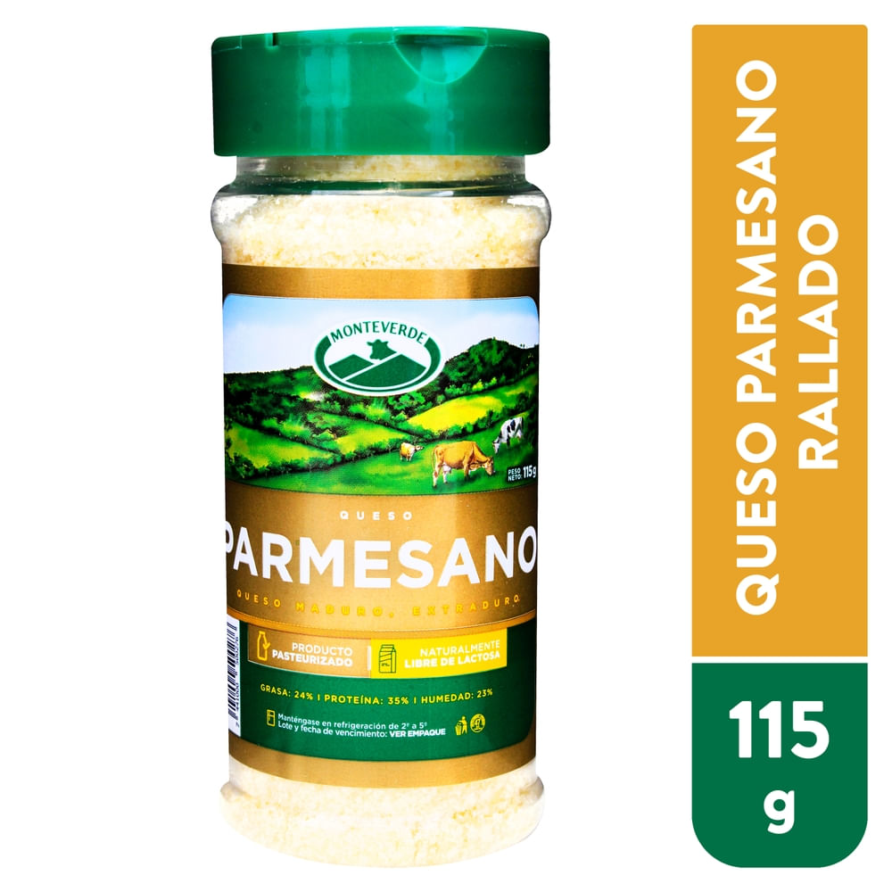 Queso Monte Verde Parmesano Tarro - 115 g