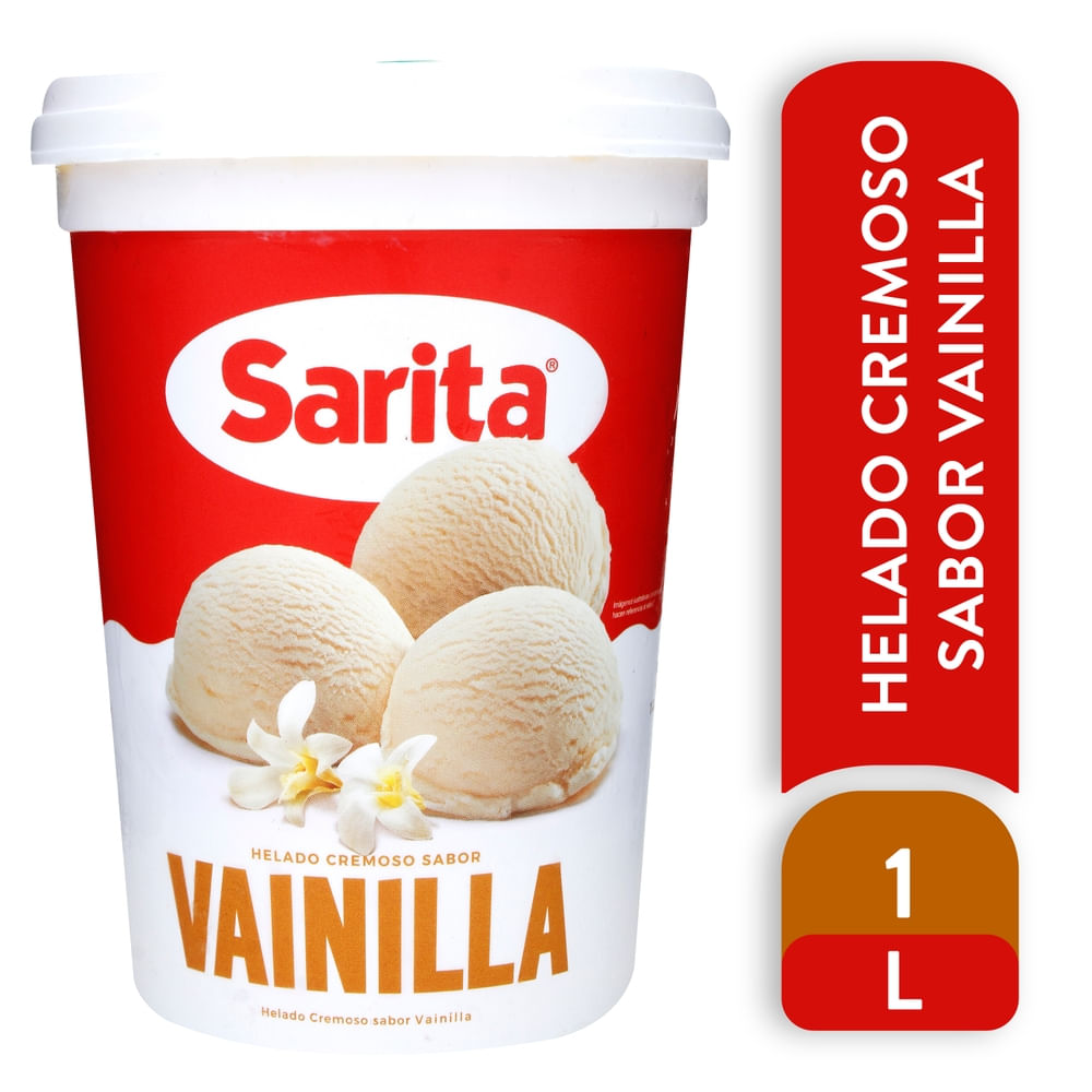 Helado Vainilla Sarita