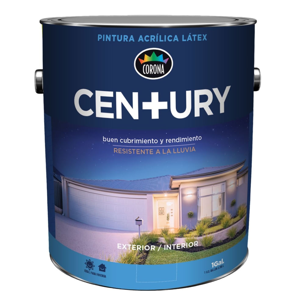 Pintura Century Latex Verde Pista Galon