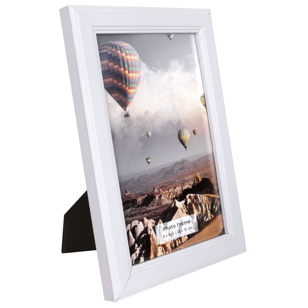 Marco para foto Mainstays blanco moderno - 4x6"