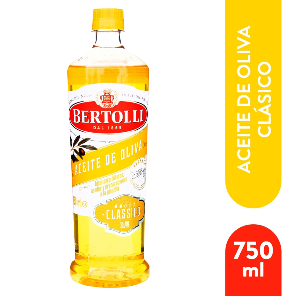 Aceite de oliva Bertolli classico- 750 ml