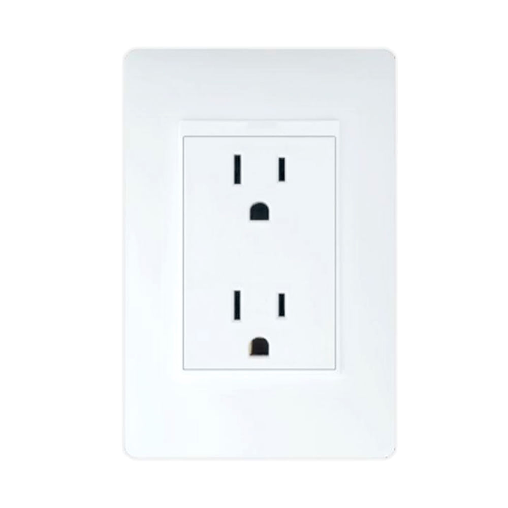 Toma Luzica Doble Blan 2pt15 Amp Pu1228