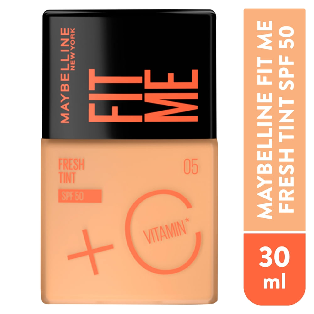 Tinte Maybelly Base Fitme Fresh spf50 - 30 g