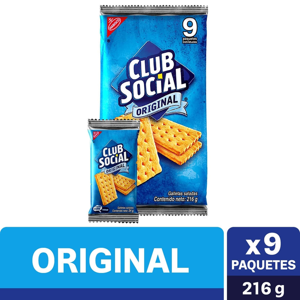 Galleta Original Club Social Nabisco