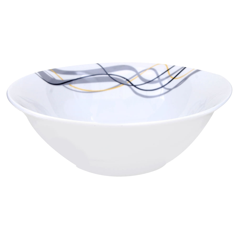 Tazón Mainstays De Porcelana Con Diseño - 8 Pulgadas