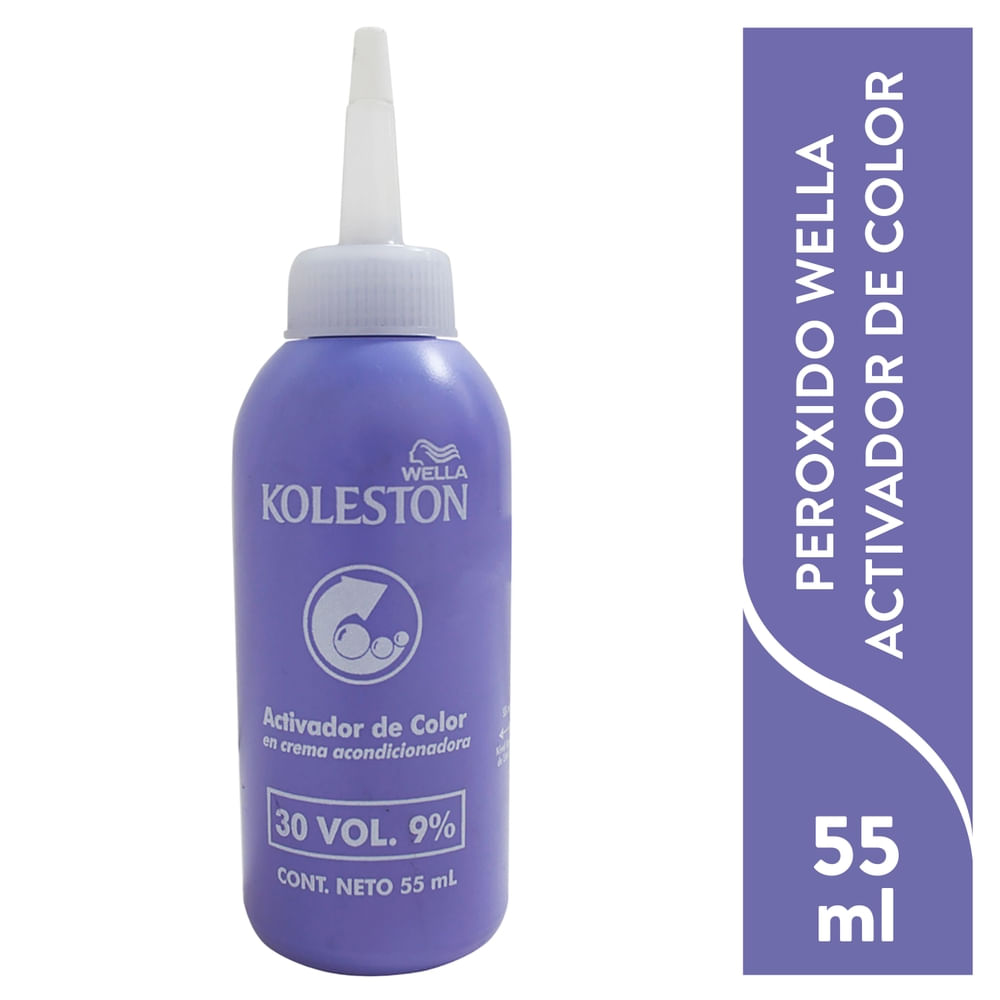 Peroxido Wella activador color 30 volúmenes - 55 ml