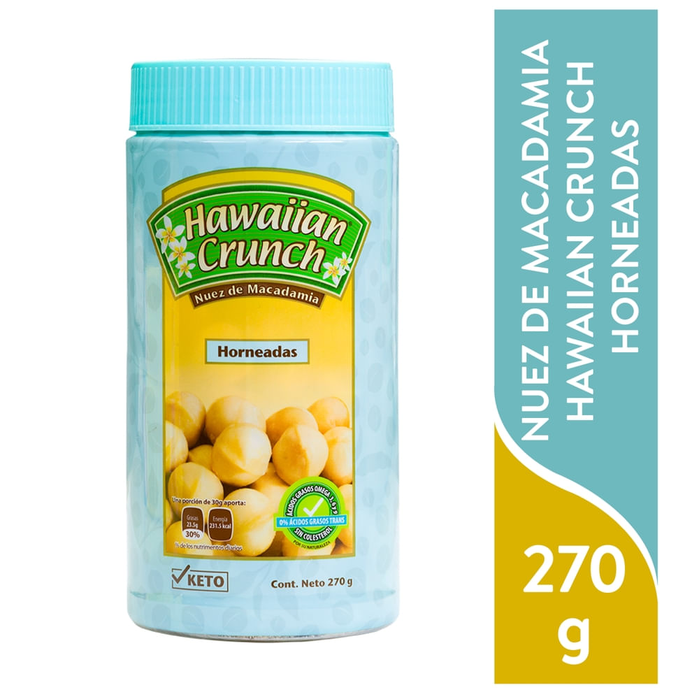 Nuez De Macadamia Hawaiian Crunch Horneada - 270 g