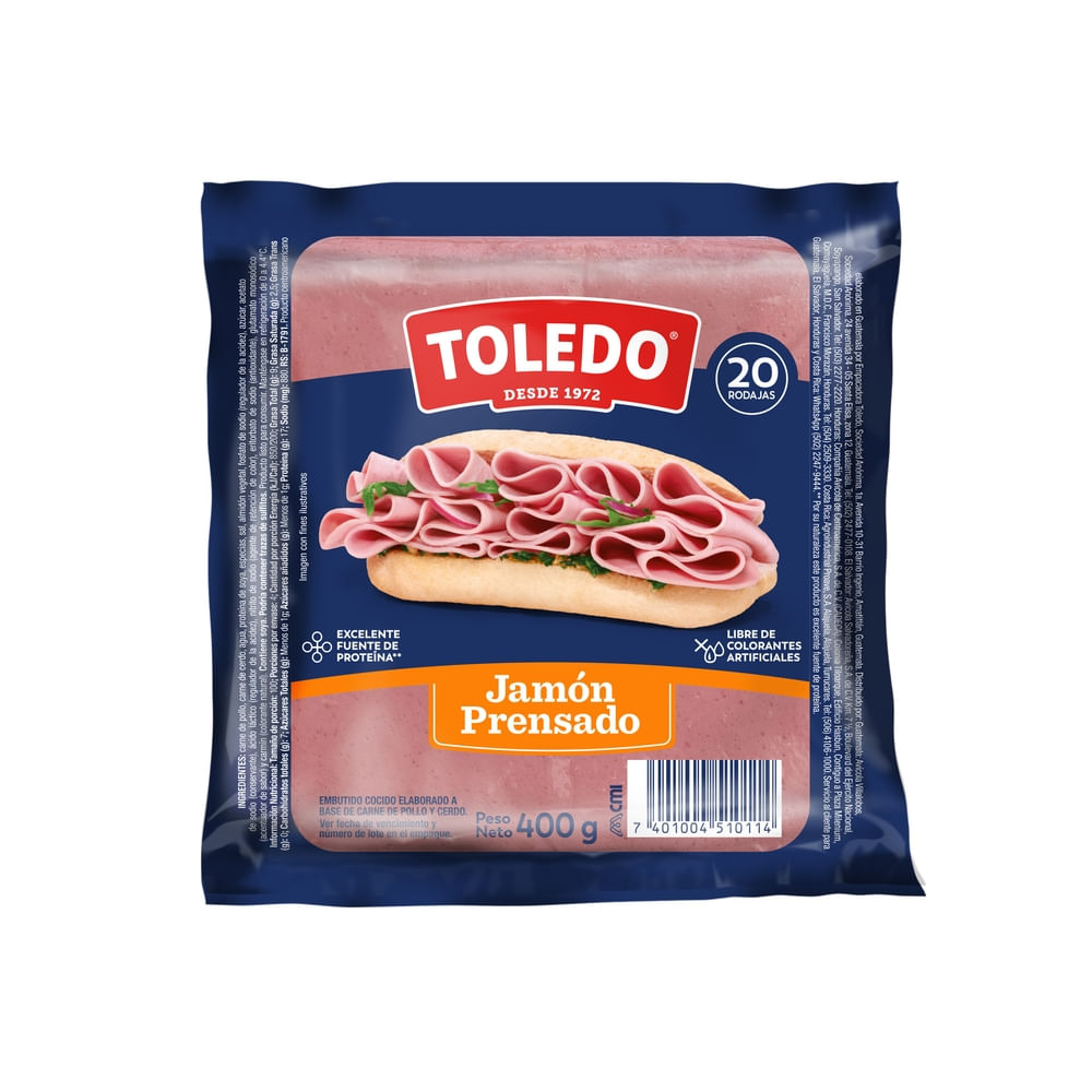 Jamón Prensado Toledo - 400g