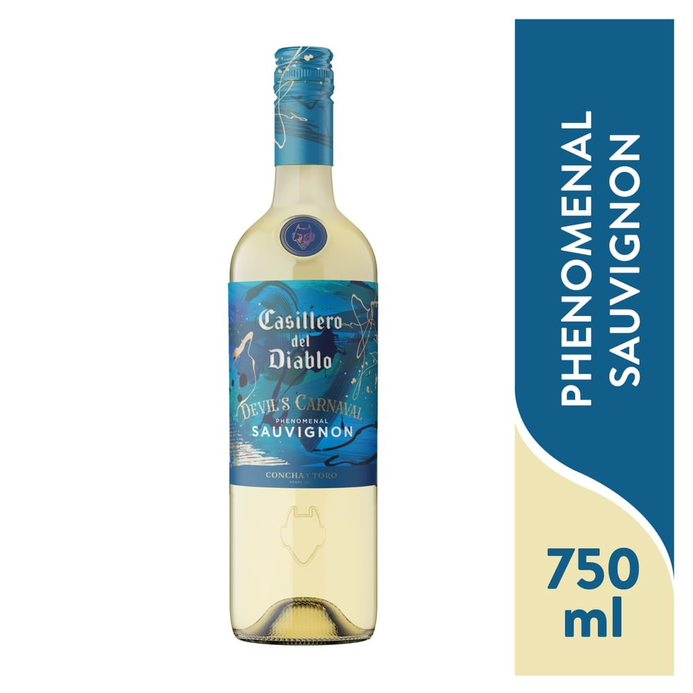 Vino Blanco Phenomenal Sauvignon Casillero Del Diablo