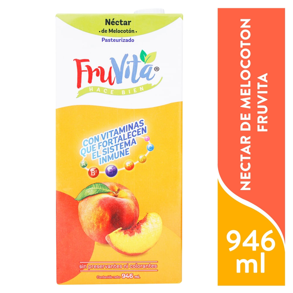 Nectar De Melocoton Fruvita 946ml