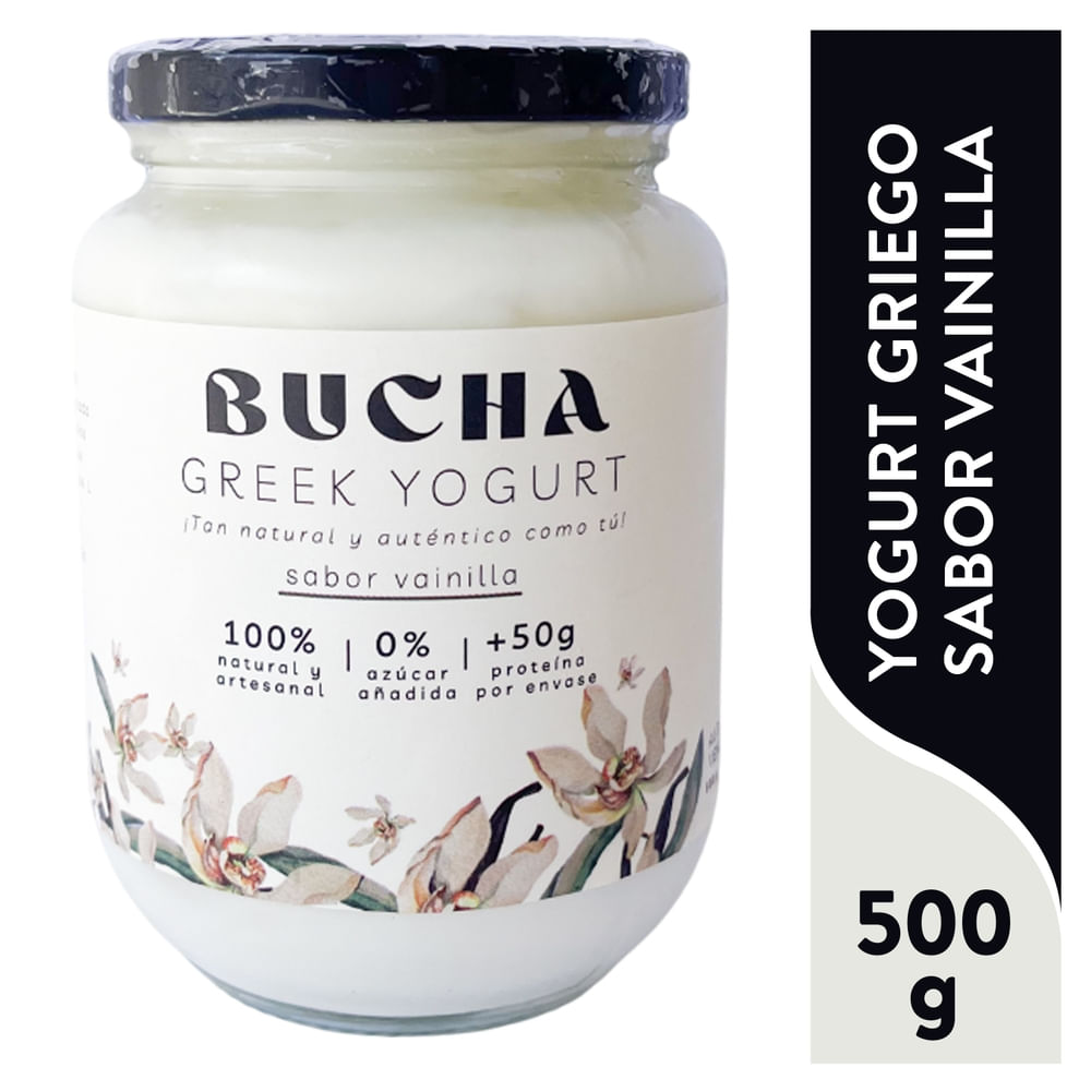 Yogurt Griego Vainilla Bucha