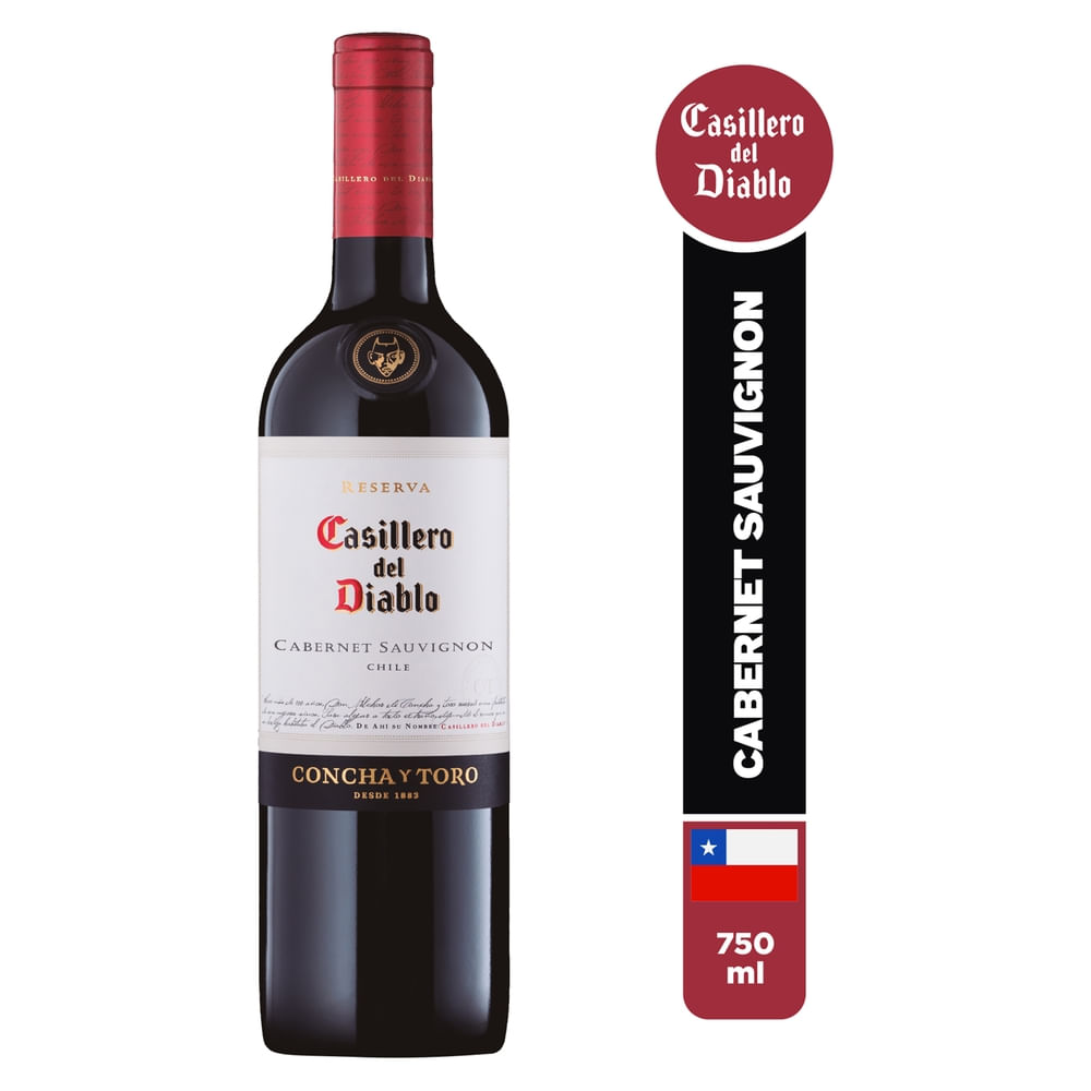 Vino Cabernet Sauvignon Reserva Casillero Del Diablo
