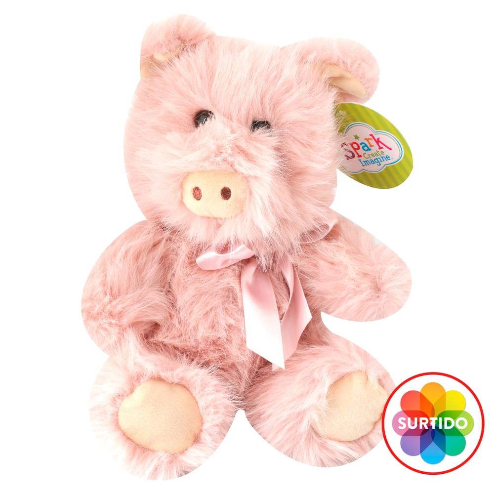 Peluche Spark Create Imagine animal con lazo surtidos - 10 pulgadas