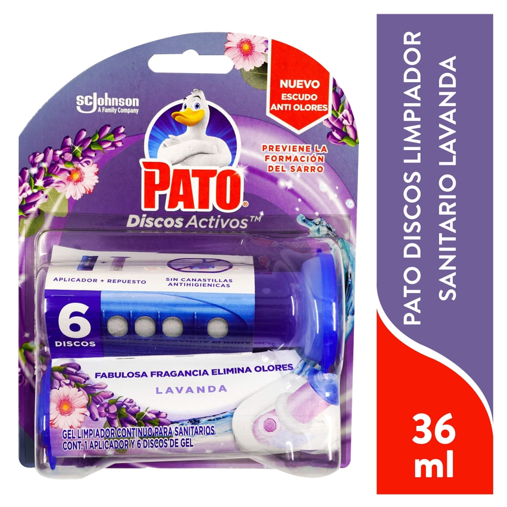 Desinfectante Baño Disco Lavanda Pato