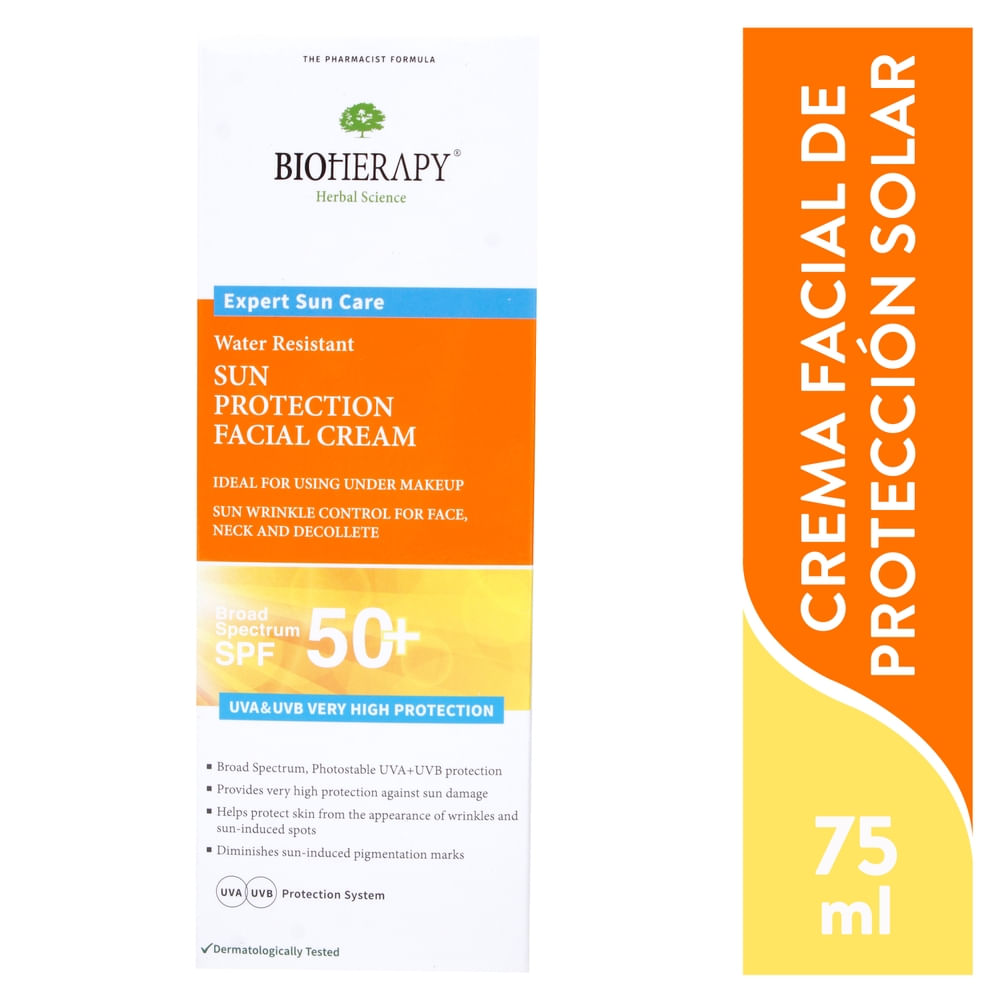 Dermatología Bioherapy Sun Protection Facial Cream Spf - 75 ml