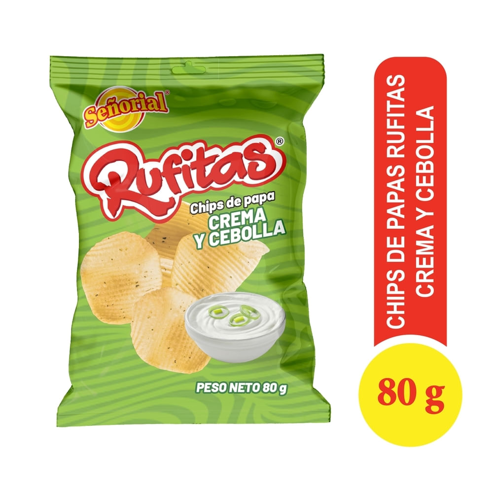 Snack Rufita Crema Cebolla - 80 g
