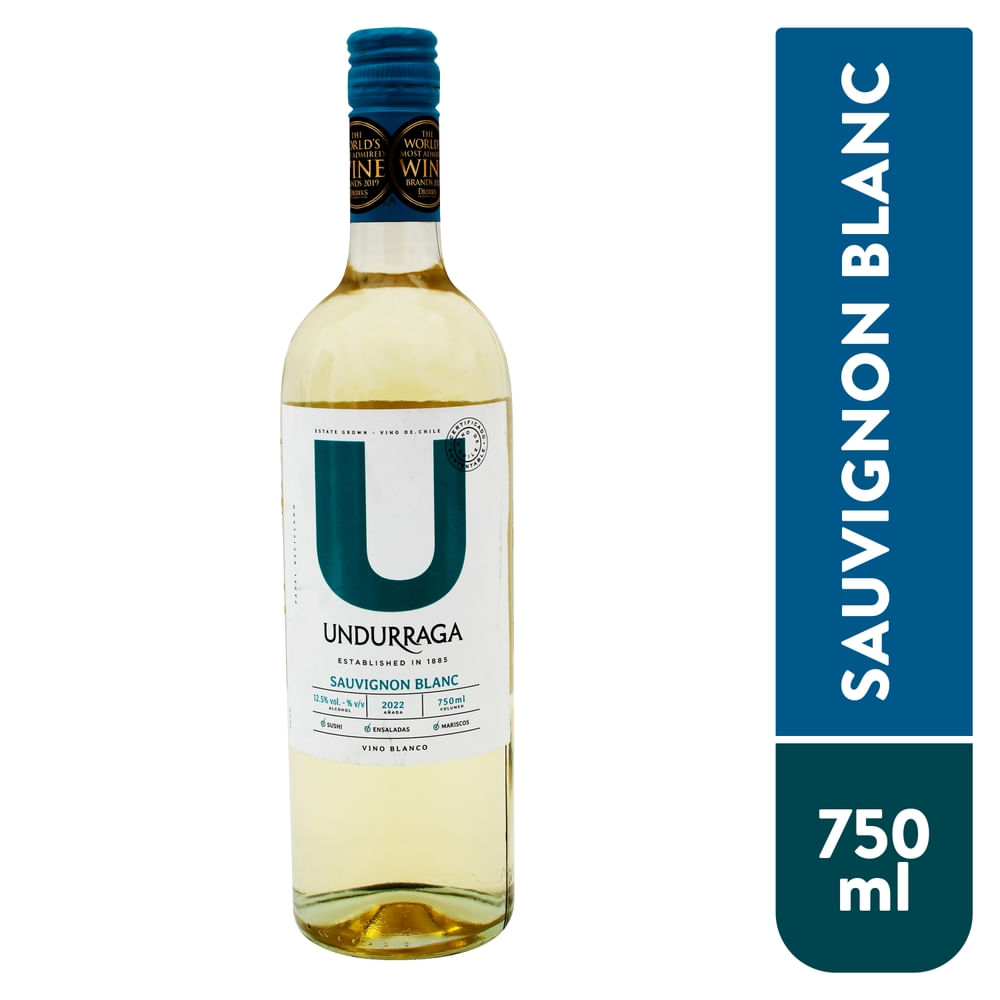 Vino blanco Undurraga sauvignon blanc - 750 ml