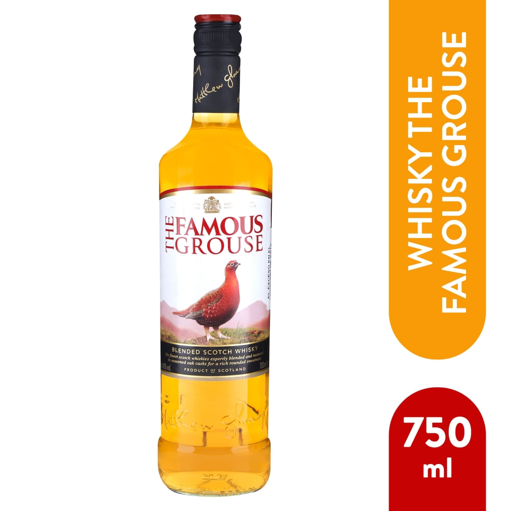 Whisky The Famous Grouse - 750 ml