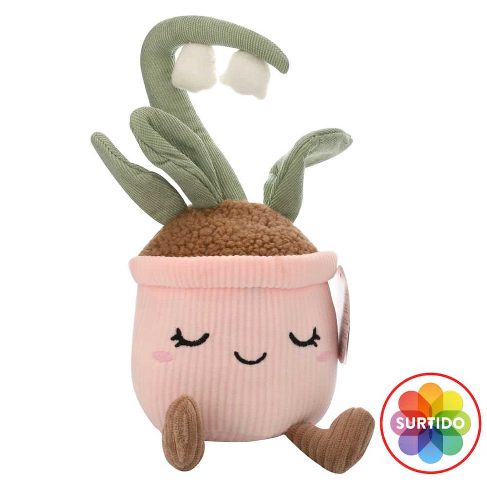 Peluche macetas Spark Create Imagine con plantas surtido - 9"