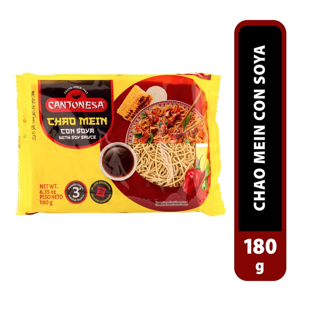 Fideo Chao Mein Soya Cantonesa