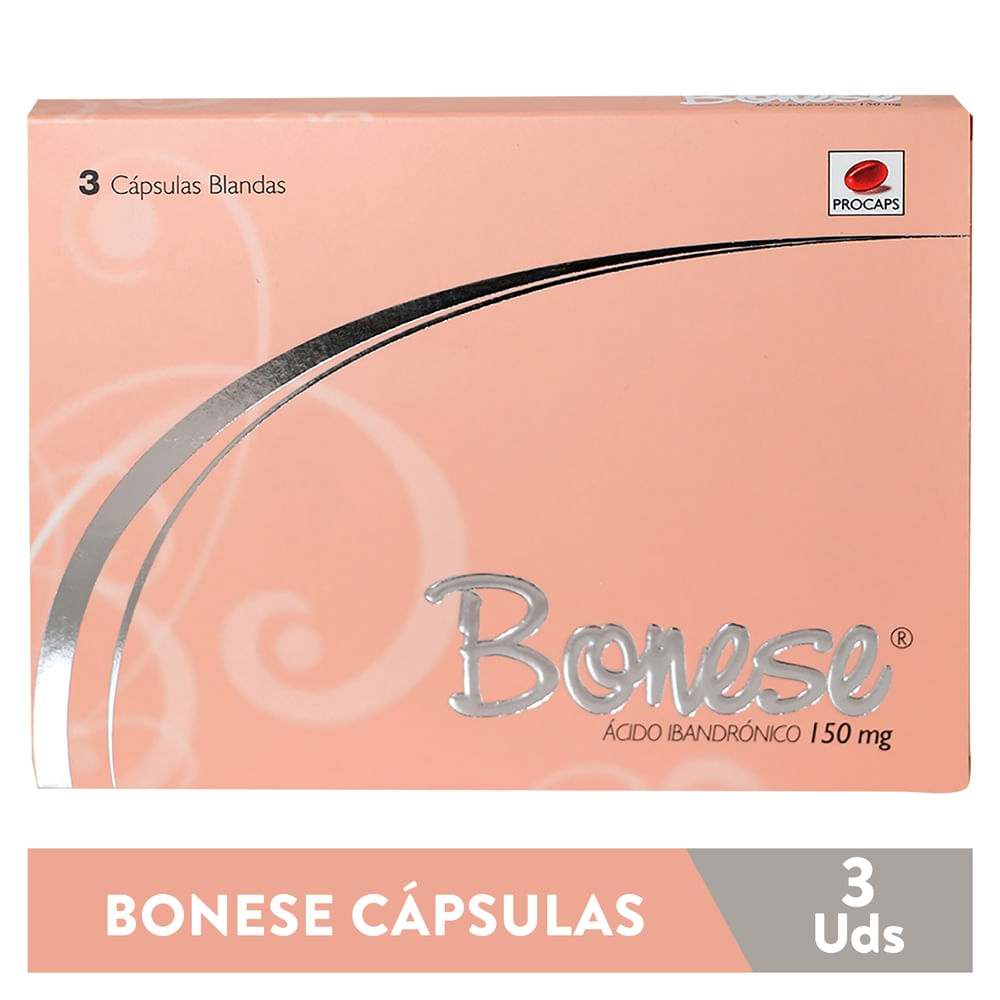 Bonese Procaps 150Mg 3Capsulas Una Caja