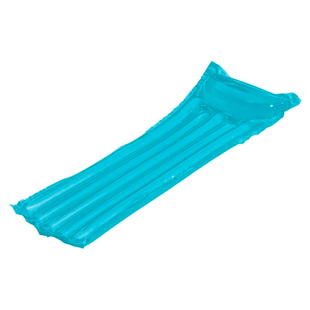 Colchón Bluescape inflable para adulto color azul - 168x61x23cm