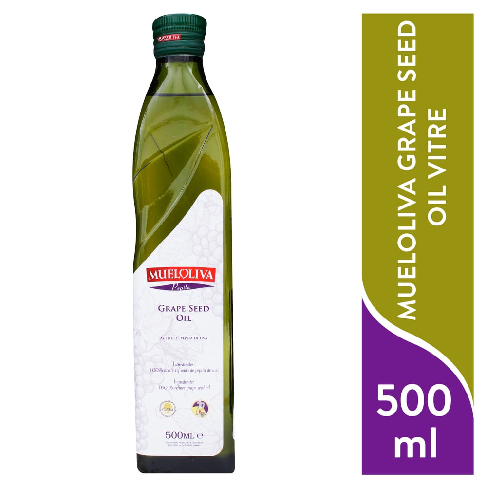 Aceite Mueloliva de semilla de uva - 500 ml