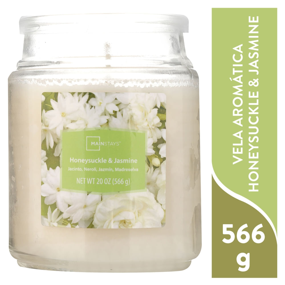 Vela Mainstays aroma jazmín - 566 g