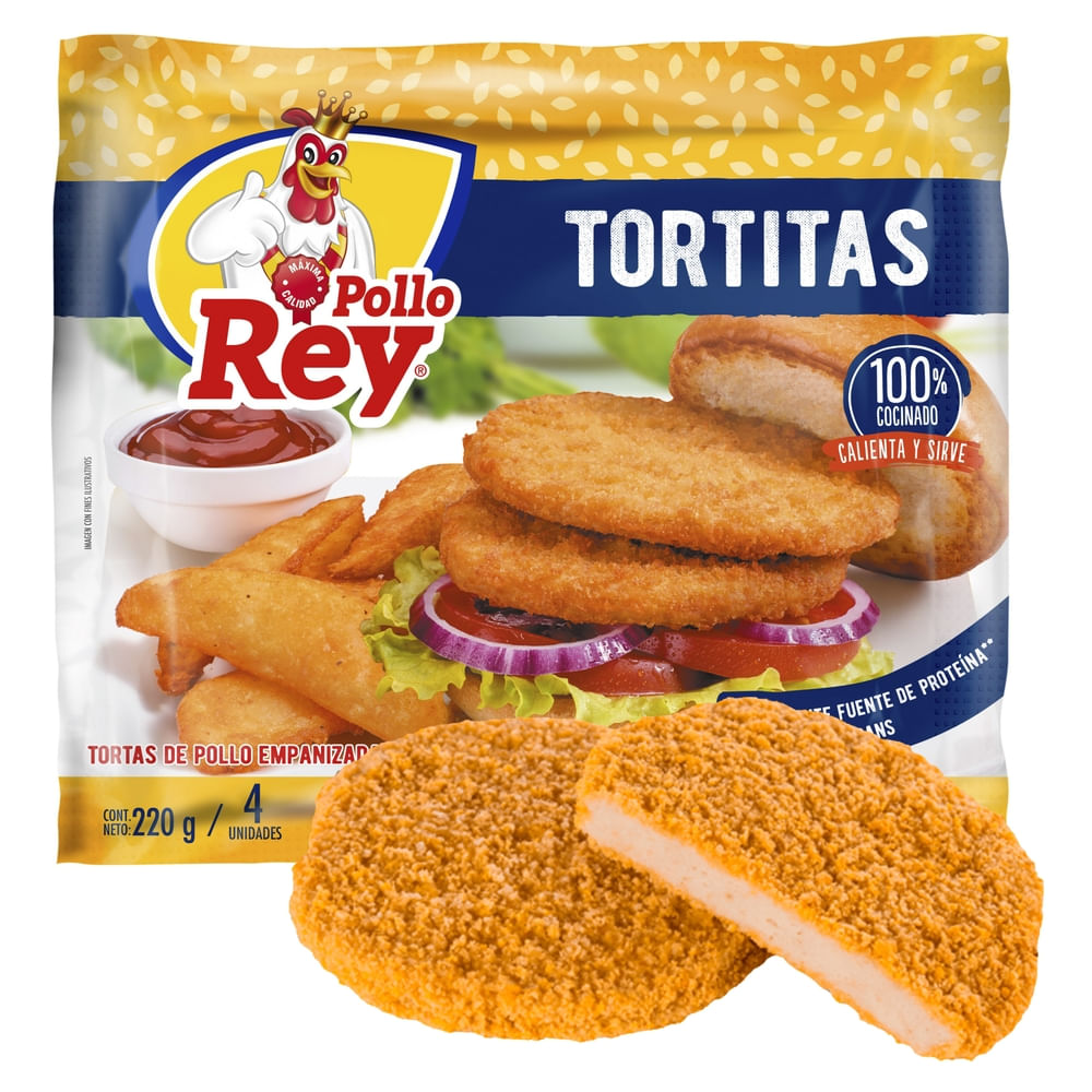 Tortitas Pollo Rey