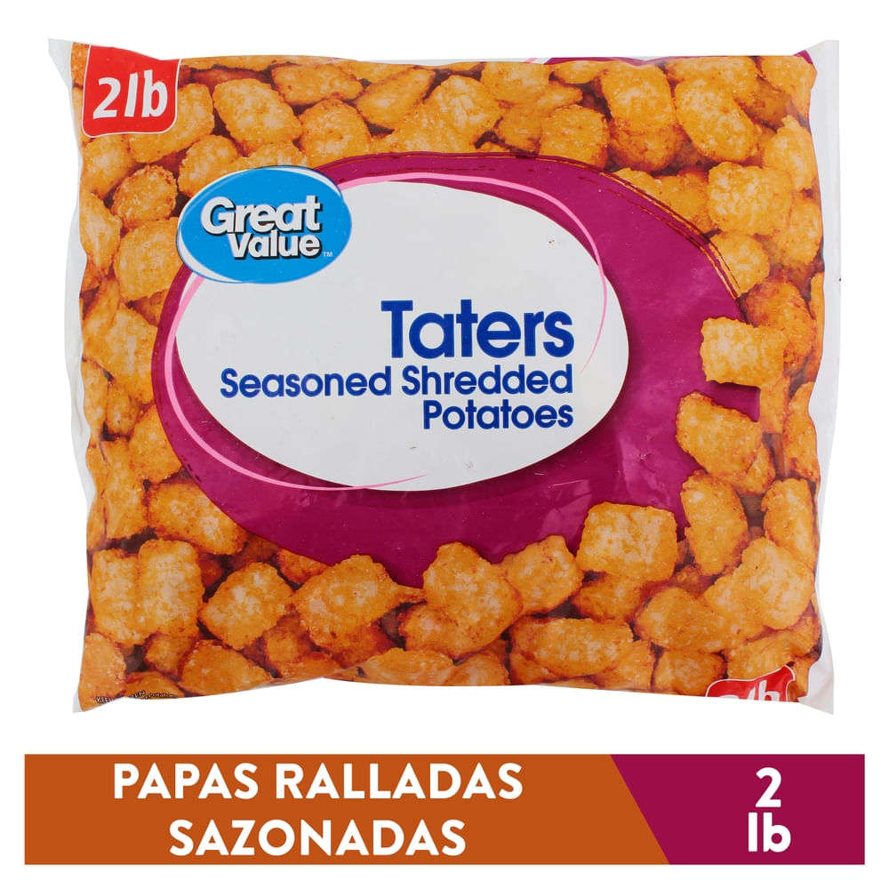 Croqueta Great Value de papa - 907 g