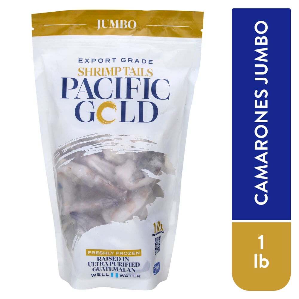Camarones Pacific Gold Tamaño Jumbo - 1 lb